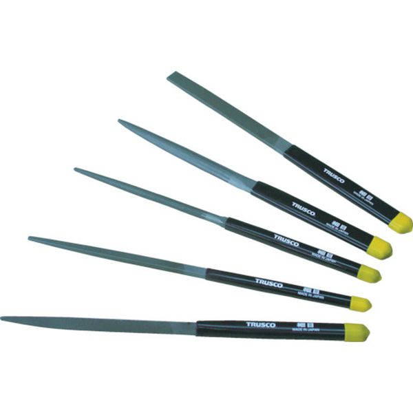TST01002 トラスコ中山(株) TRUSCO 組ヤスリセット 中目 全長185mm(10本組サイズ)