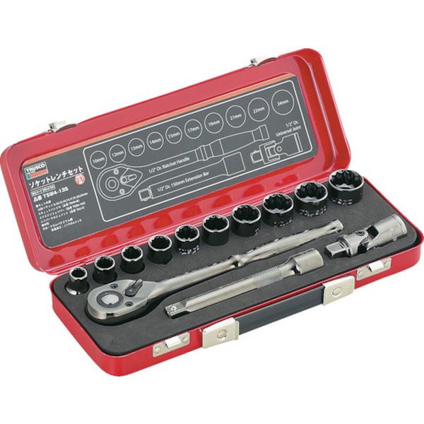 TSW413S 301-9829 トラスコ中山(株) TRUSCO ソケットレンチセット 差込角12.7mm 13S