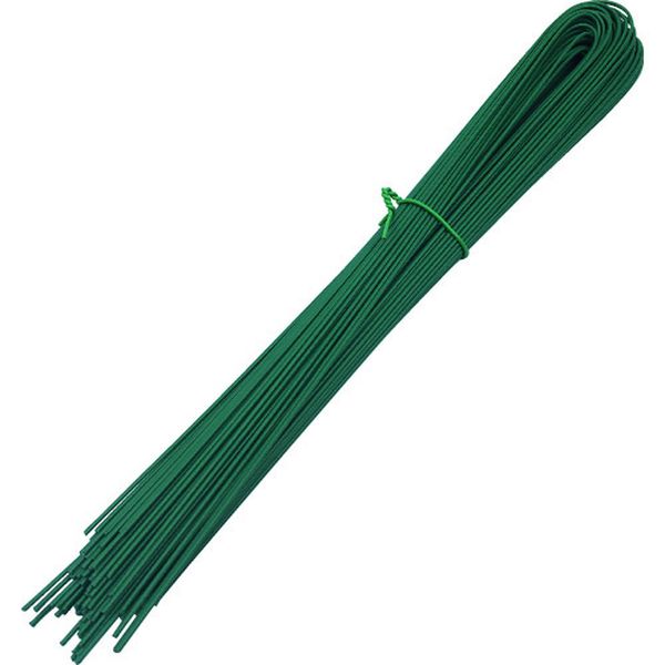 TUAW450GN トラスコ中山(株) TRUSCO 錆びに強いU字被覆結束線 緑色 450mm 約210g