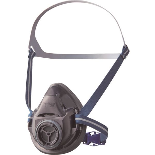 TW01BKM11927 (株)重松製作所 シゲマツ 防じん・防毒マスク TW01 烏羽色(からすばいろ) M