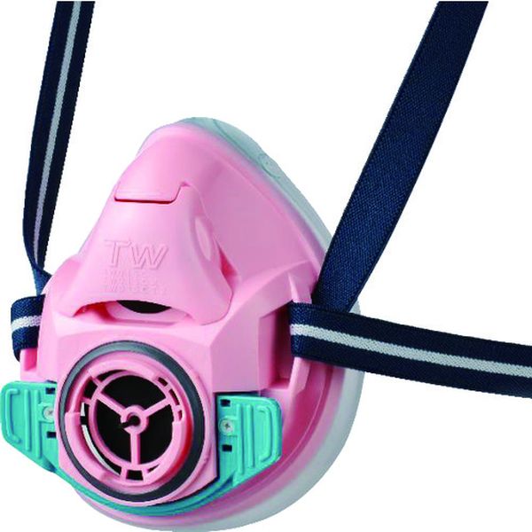 TW01SCPIM 835-6580 (株)重松製作所 シゲマツ 防じん・防毒マスク TW01SC ピンク M