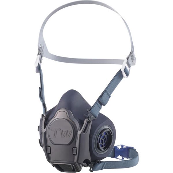 TW02SFHBM (株)重松製作所 シゲマツ 防じん・防毒マスク TW02SF Mサイズ ヘッドバンド式