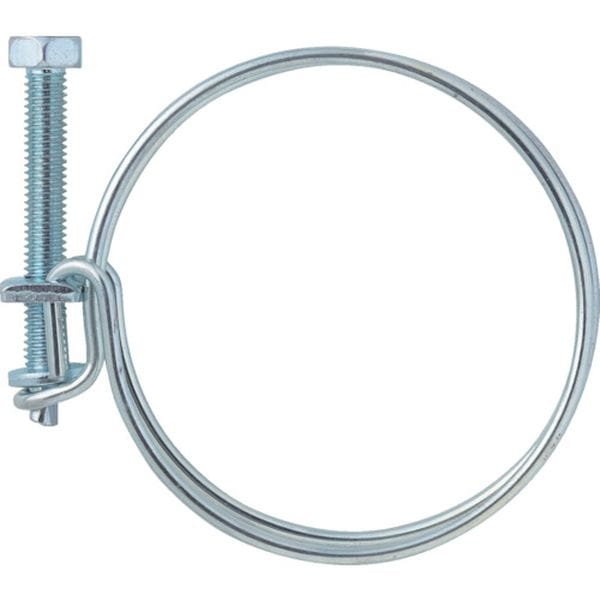 TWB67 256-2626 トラスコ中山(株) TRUSCO ネジ式ワイヤバンド 締付径61～67mm (10個入)
