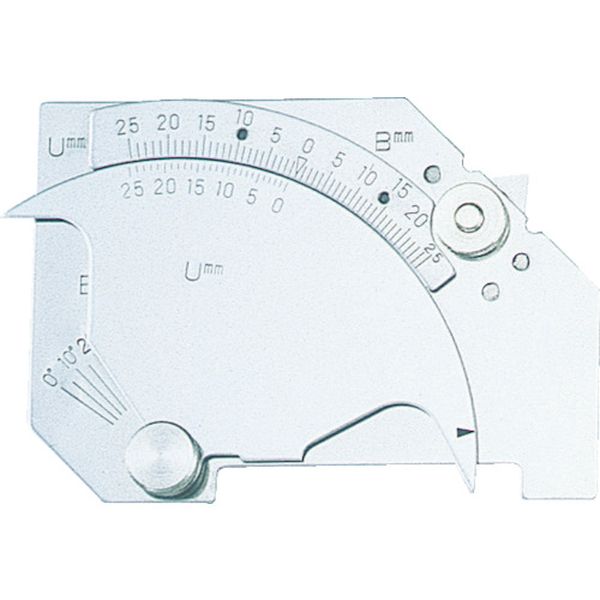 TWGU7M 229-7353 トラスコ中山(株) TRUSCO 溶接ゲージ 寸法測定精度±0.6mm