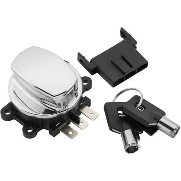 twp492398 ツインパワー TWIN POWER ファットボブスタイル イグニッションスイッチ 94年-13年 FLHR クローム