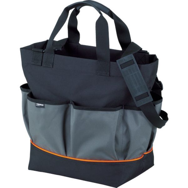 TWTBK 389-7745 トラスコ中山(株) TRUSCO ワークトートバッグ ブラック