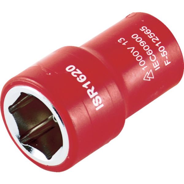 TZ314S 762-4174 トラスコ中山(株) TRUSCO 絶縁ソケット(6角) 差込角9.5 対辺14mm