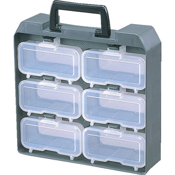 UC6W アイリスオーヤマ(株) IRIS 231011 パーツ収納 ユニットケース(ウエストケース6個付)