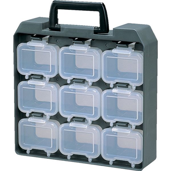 UC9 アイリスオーヤマ(株) IRIS 231010 パーツ収納 ユニットケース(ウエストケース9個付)