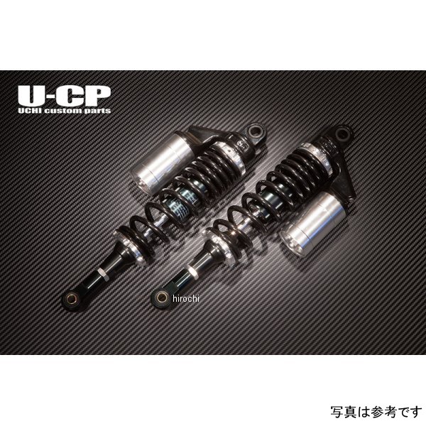 UCSUT32BKSVSU15 U-CP オリジナルサスペンション GSX400Sカタナ ブラック&シルバー