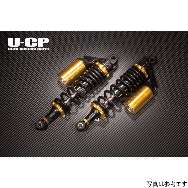 UCSUT34BKGDSU12 U-CP オリジナルサスペンション GSX1400 ブラック&ゴールド