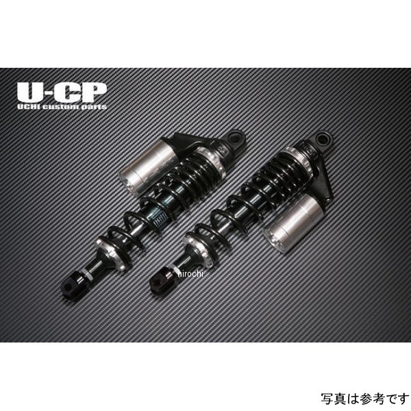 UCSUT34BKSVHO16 U-CP オリジナルサスペンション CB750F RC04 ブラック&シルバー