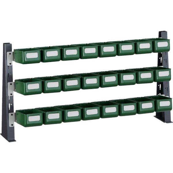 UPRML1803K トラスコ中山(株) TRUSCO UPR型ライトビンラック卓上用 K-10HX24個