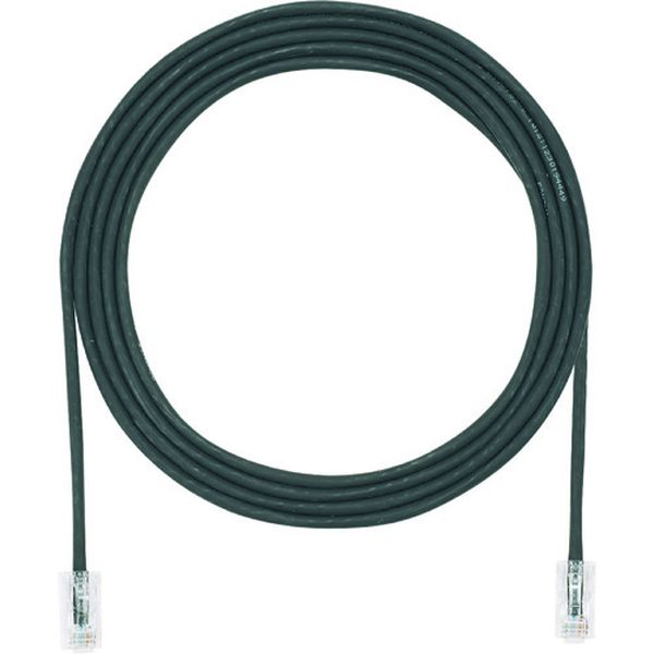 UTP28CH2MBL 818-0591 カテゴリ5E細径パッチコード 2m 黒 UTP28CH2MBL