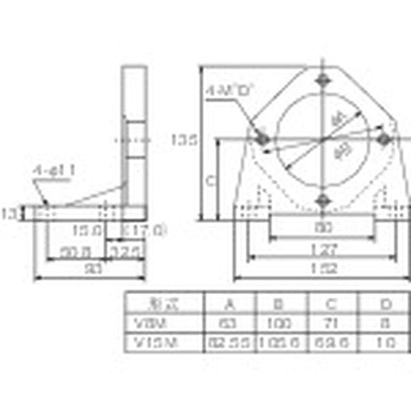V15M 855-0799 ダイキン工業(株) ダイキン ピストンポンプ用フート
