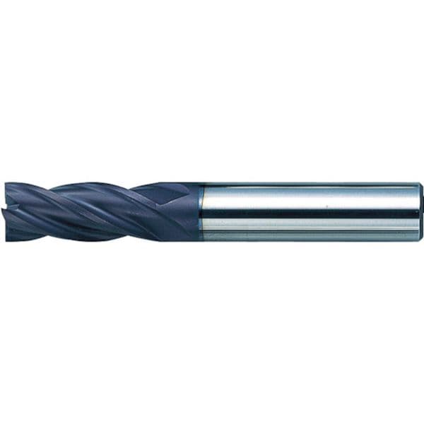 VA4MCD0300 114-2411 4枚刃バイオレット ハイススクエアエンドミルミディアム刃長(M)3mm