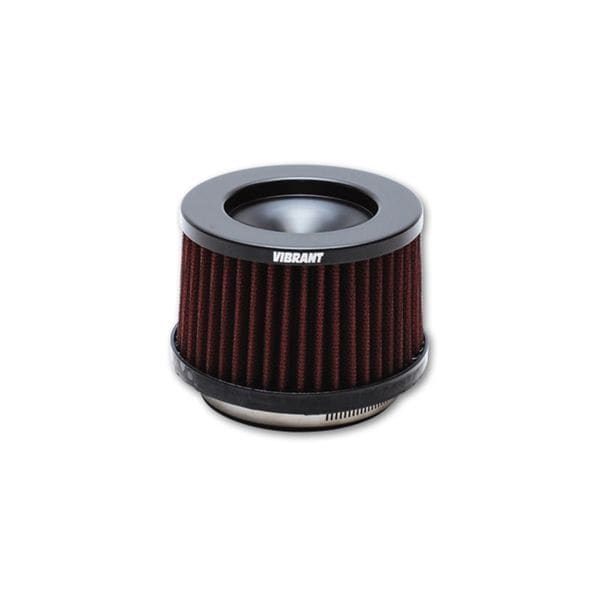 Vibrant The Classic Perf エアフィルター 4.75in O.D. Cone x 3-5/8in Tall x 4in インレット I.D. Turbo アウトレット