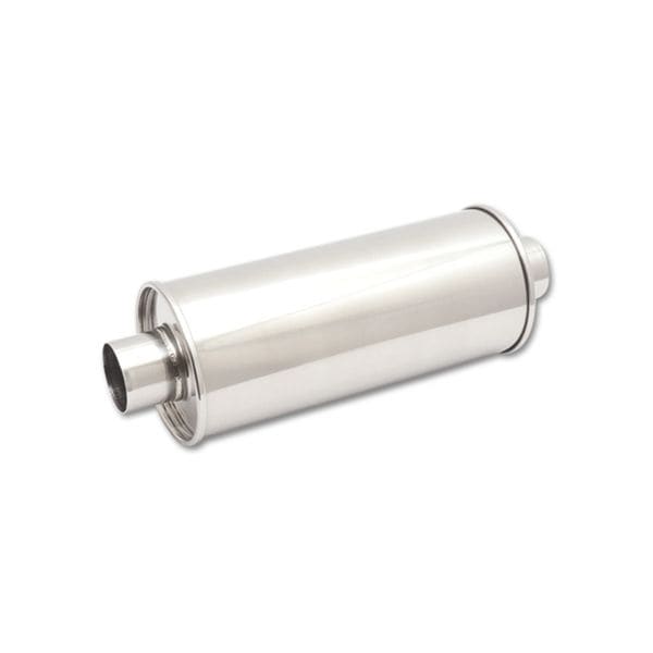 Vibrant StreetPower Round Muff 5in x 9in x 14in long body 3.5in in I.D. x 3.5in out センター-センター
