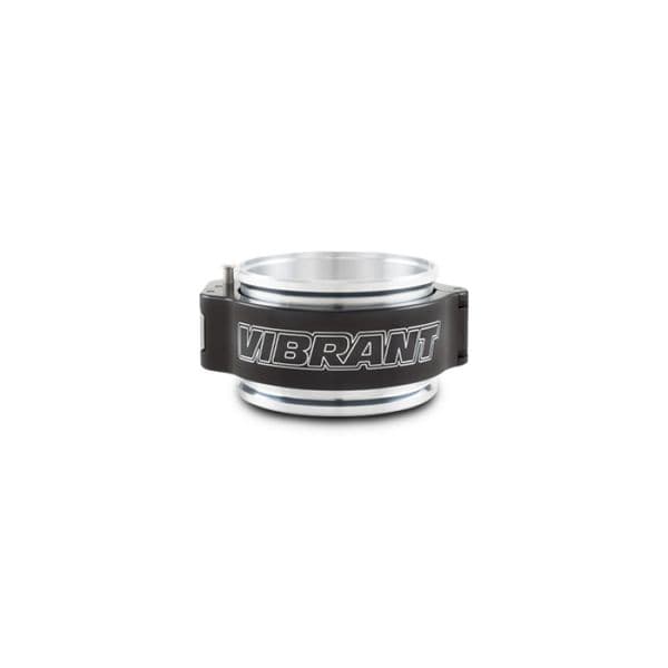 Vibrant 2in O.D. Aluminized HD 2.0 クランプ Assy -アルマイト ブラック