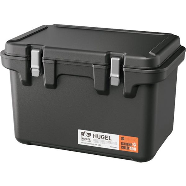 VITC40CH 435-9015 294776 HUGEL 真空断熱クーラーボックス 40L チャコールグレー