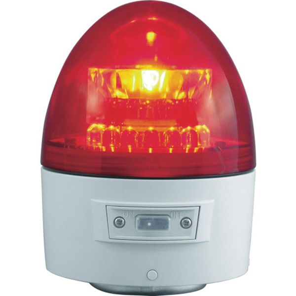 VL11B003AR (株)日惠製作所 NIKKEI ニコカプセル VL11B型 LED回転灯 118パイ 赤
