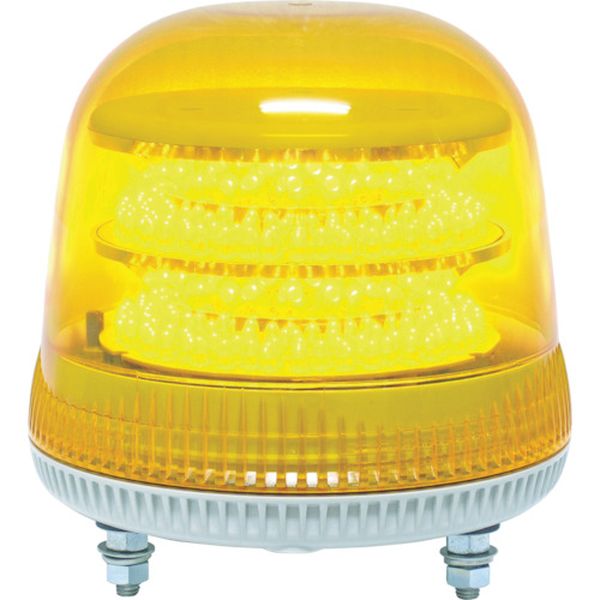 VL17M100APY (株)日惠製作所 NIKKEI ニコモア VL17R型 LED回転灯 170パイ 黄