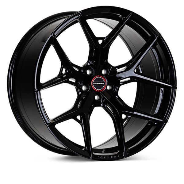 Vossen HF-5 22x10.5/5x127/ET35/Deep Face/71.5 - グロスブラック ホイール