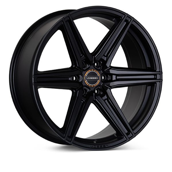 Vossen HF6-2 20x9.5 / 6x139.7 / ET15 / Deep Face / 106.1 - Satin Black Wheel