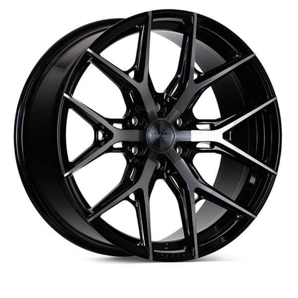 Vossen HF6-4 20x9.5 / 6x135 / ET15 / Deep Face / 87.1 - Tinted Gloss Black Wheel