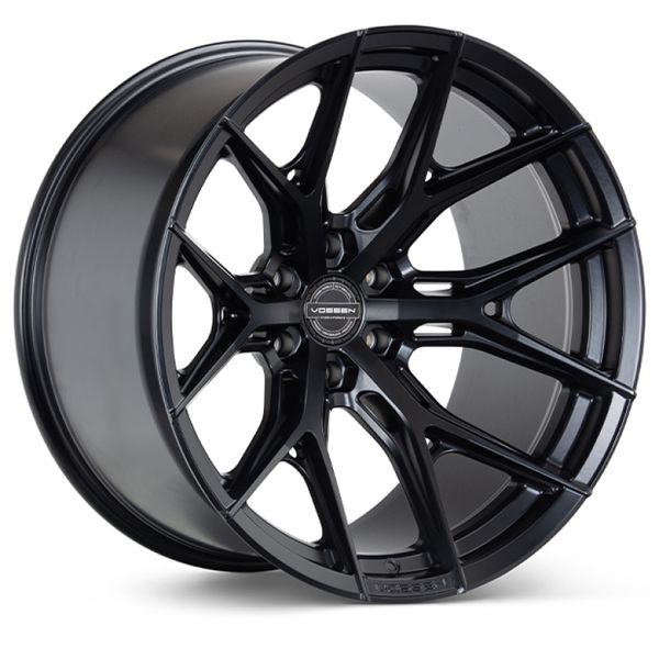 Vossen HF6-4 22x10 / 6x135 / ET-18 / Super Deep Face / 87.1 - Satin Black Wheel