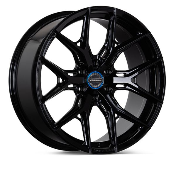 Vossen HF6-4 18x9 / 6x139.7 / ET0 / Super Deep / 106.1 CB - Gloss Black Wheel