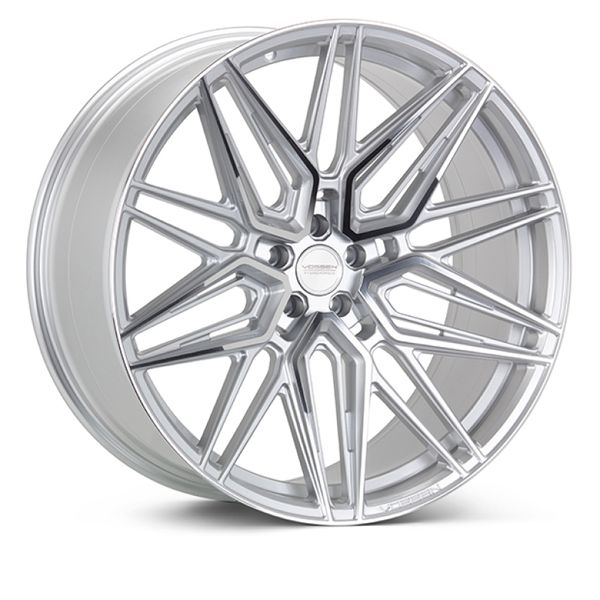 Vossen HF-7 22x9 / 5x114.3 / ET32 / Flat Face / 73.1 - Silver Polished Wheel