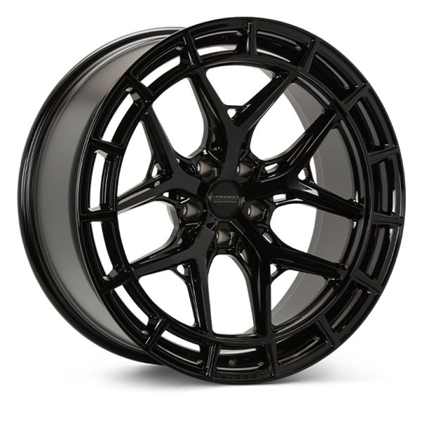 Vossen HFX-1 20x12 - 5x120.65 - ET48 - Super Deep - 70.3 - Gloss Black Wheel