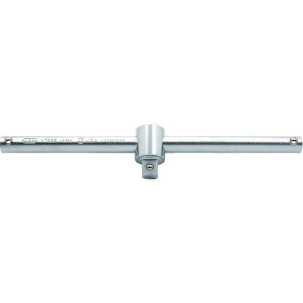 VT0425 376-7566 旭金属工業(株) ASH スライドTハンドル12.7□×250mm