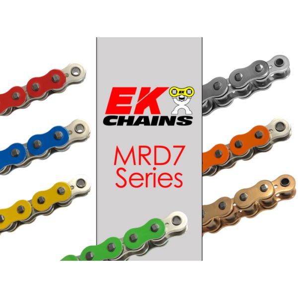 Vortex Racing EK 520 MVXZ2 Rivet Master 120 Links- Gold