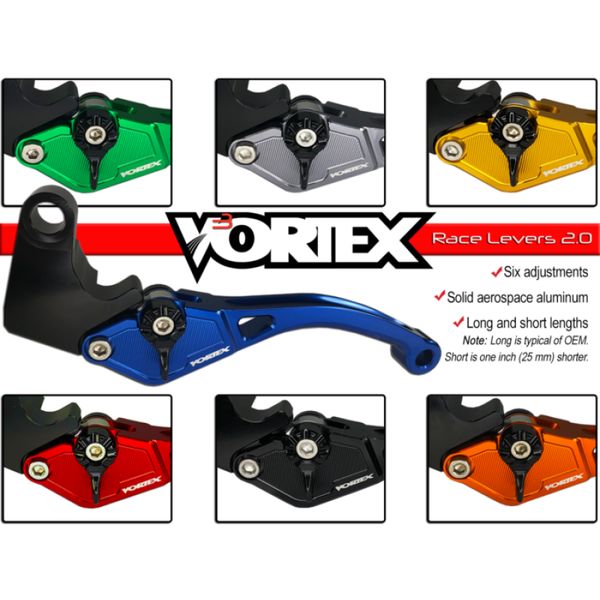 Vortex Racing H-L203 S248 Clutch Lever Short- Black
