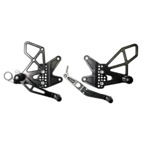 Vortex Racing 06-16 Yamaha YZF-R6 Rear Set- Black