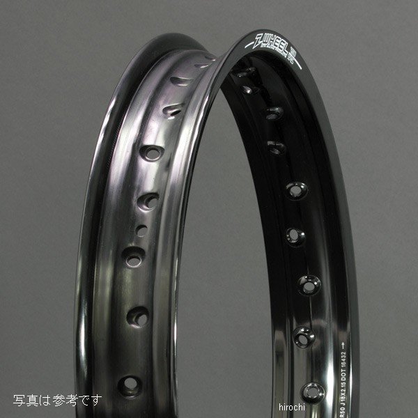 W01-92411 ズィーウィール Z-WHEEL R50リム 21インチ 21-1.60 36H-1 黒