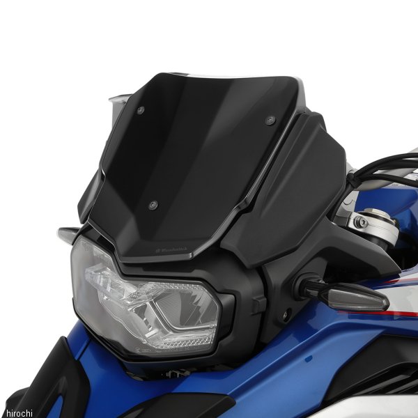 W20231-004 ワンダーリッヒ Wunderlich ウインドシールド FLOWJET 18年以降 BMW F750GS、F850GS グロッシーブラック