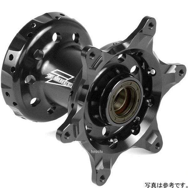 W41-11111 ズィーウィール Z-WHEEL アステライトハブ フロント CRF450R、CRF250R、CR250、CR125 黒