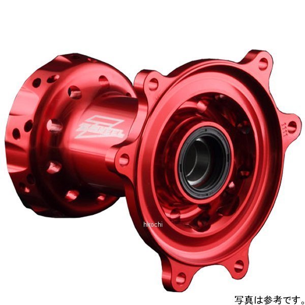 W41-12123 ズィーウィール Z-WHEEL アステライトハブ フロント XR250、CRM250 赤