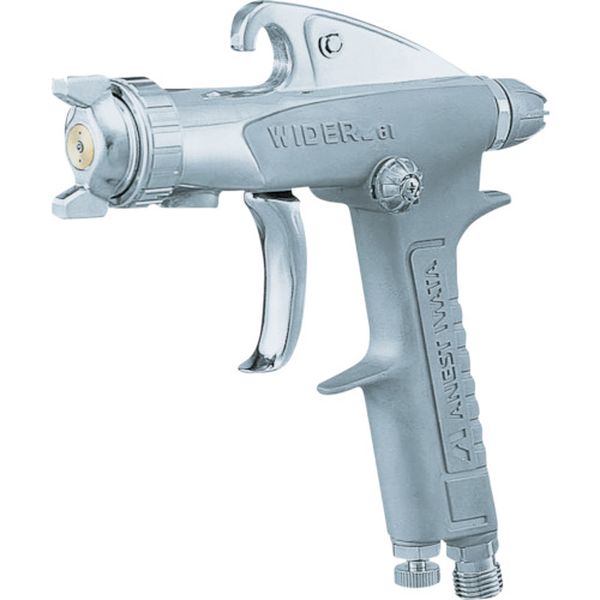 W611G 380-8041 小形スプレーガン 重力式 ノズル口径Φ1.0 0.4kW 空気使用量75L/min