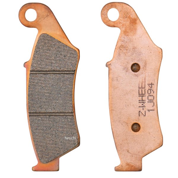 W65-1011 ジータ ZETA ジグラムパッド ダートシンタード CRF250R/450R KX250F/450F フロント