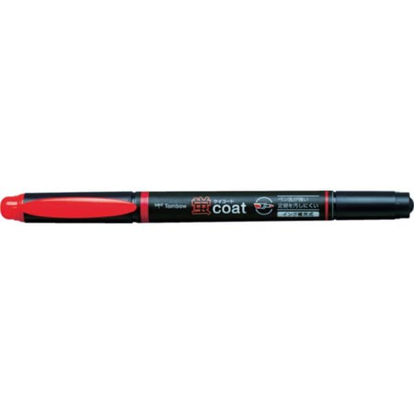 WATC94 855-9909 (株)トンボ鉛筆 Tombow 蛍光マーカー蛍COAT 赤