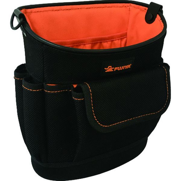 WB32 116-5141 フジ矢(株) フジ矢 布製電工バッグ 薄型タイプ