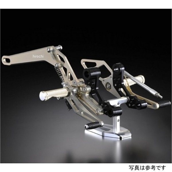 WBS-H05-00 ウッドストック WOODSTOCK バックステップキット CB750F、CB1100F シャンパンゴールド