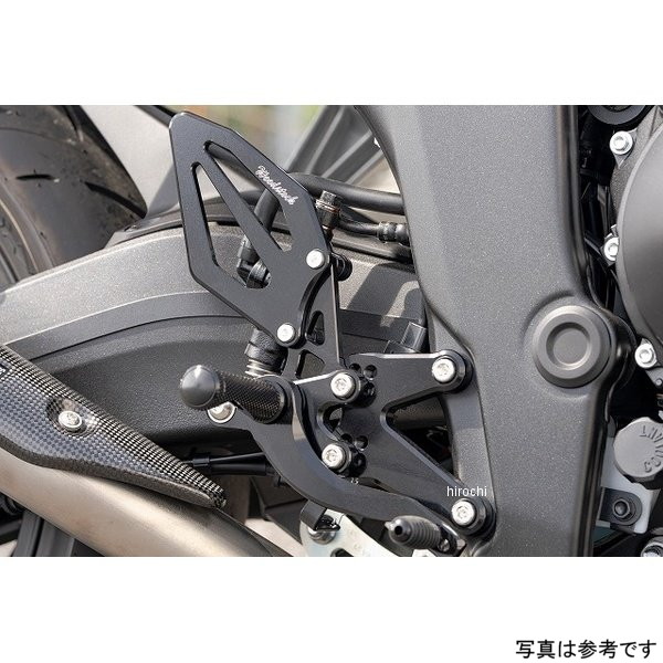 WBS-H20S-SL ウッドストック バックステップキット オートシフター装着車用 ホンダ CB1000F/SE 26年 オールシルバー
