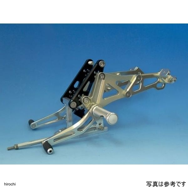 WBS-K05-TS ウッドストック ZEPHYER 1100 タンデム仕様ステップキット オールシルバー