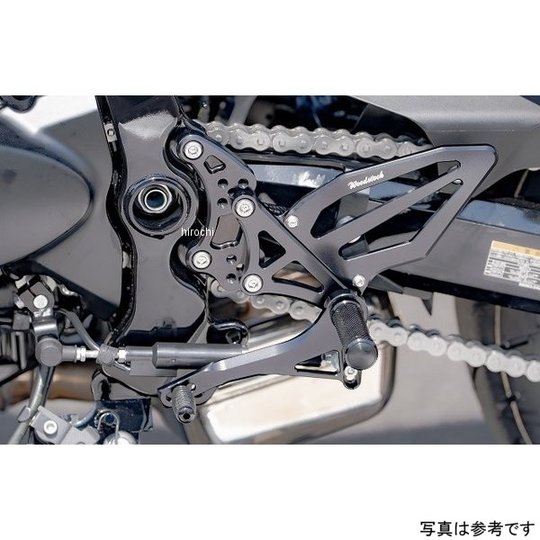WBS-K47-SL ウッドストック バックステップキット カワサキ Z900RS/SE 26年 シルバー