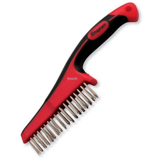 WBSS8 スナップオン Snap-on ステンレススチール製ワイヤープラシ 4 x 24 行デザイン 1インチ ハイワイヤ 7-3/4インチ